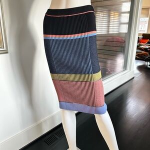 DVF knit stretch skirt